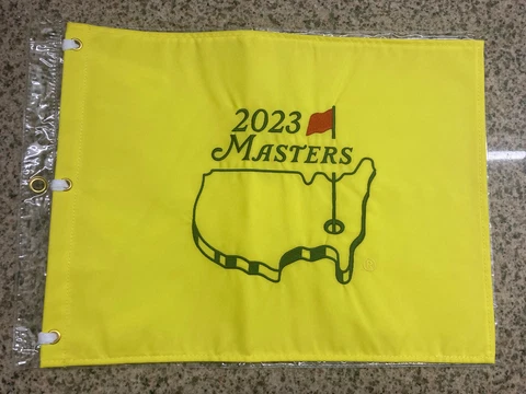 2023 Official Embroidered Masters Golf Pin Flag Augusta National PGA LIV Gift Cover