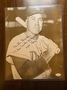 Duke Snider Autographed 11x14 Photo JSA Hologram and Coa - Picture 1 of 1