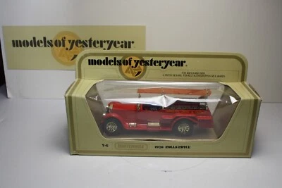 Matchbox Models of Yesteryear Y-6 & Y-7 1920 Rolls Royce Fire Engine rarer model Foto 1 de 4