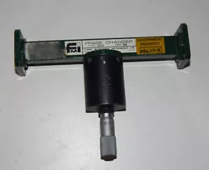 Phase Changer FMI Flann Microwave Instruments Type 1806 Waveguide WR62 - Picture 1 of 7