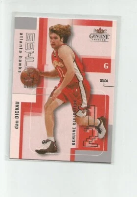 2003-04 Fleer Genuine Insider Reflections #57 Dan Dickau   55/99 - Image 1 of 2