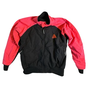 Vintage Cannondale Neon Pink/Black Bomber Zip Up Jacket Women's - Picture 1 of 8