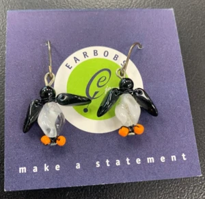 Pendientes de pingüino con cuentas joyería con pendientes nuevos - Imagen 1 de 4