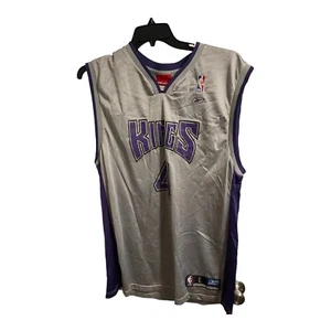 Vintage Reebok Chris Weber #4 Sacramento Kings Jersey Size Large Basketball NBA - Picture 1 of 5