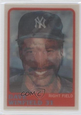 1988 Sportflics Dave Winfield #7 HOF - Image 1 of 2