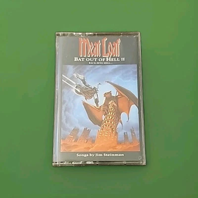 Meat Loaf Bat Out Of Hell II Cassette Tape 1993 Vintage MCA Records - Image 1 of 4