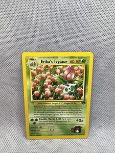 Pokémon Erika's Ivysaur Gym Challenge 41/132 Tarjeta Regular Poco Común - Imagen 1 de 6