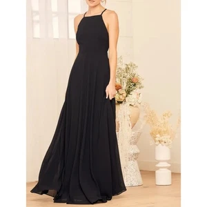 Lulus Size M Mythical Kind of Love Black Maxi Dress - Picture 1 of 9