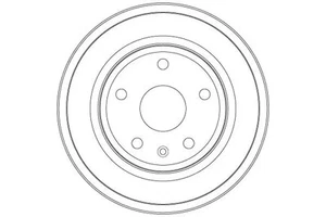Tambor de freno DB4426 TRW para OPEL ZAFIRA A Monospace - Imagen 1 de 8