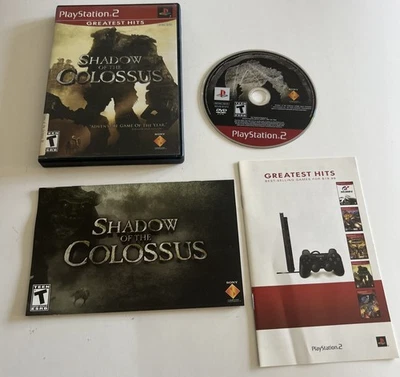 Shadow of the Colossus (Sony PlayStation 2, 2006) PS2 CIB Tested- Greatest Hits! - Image 1 of 4