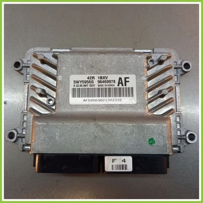 Centralina SIEMENS 5WY5956G CHEVROLET (DAEWOO) AVEO T250 1.2 62kw 96469978 - Immagine 1 di 3