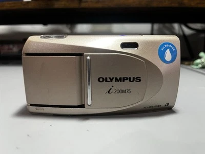 Olympus i Zoom 75 APS Point & Shoot Compact Film Camera Made in Japan - Image 1 of 4