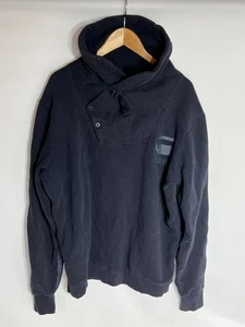 G Star Raw Sweatshirt Kurleigh Aero Long Sleeve | Men's | Blue | 2XL | Rare - Picture 1 of 14