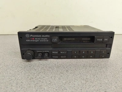 1993-1994 VOLKSWAGEN VW JETTA PREMIUM AUDIO RADIO CASETE ESTÉREO 1HM-035-186-D Foto 1 de 4