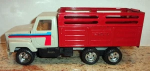 ERTL VINTAGE CARROCERÍA DE ESTACA INTERNACIONAL GRANJA GANADO CAMIÓN DE ALIMENTACIÓN HECHO EN EE. UU. - Imagen 1 de 5