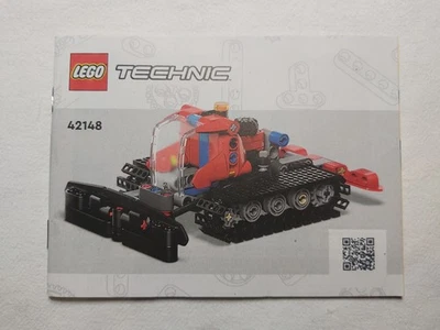 Building Instructions for Lego TECHNIC 42148 Snow Groomer - NEW Gatto delle nevi - Immagine 1 di 2