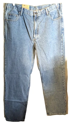 Member's Mark relaxed fit durable heavy weight denim 40/32 blue jean mens NWT - Image 1 of 4