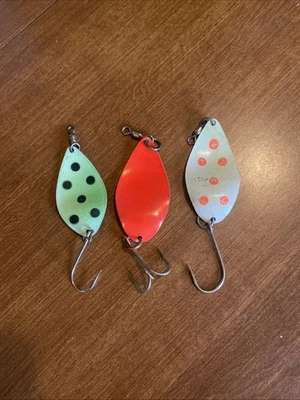 (3) Lote de señuelos vintage Luhr Jensen Manistee Foto 1 de 4