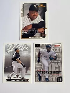 2001 2003 Upper Deck MVP Insert & Victory Frank Thomas Baseball Lotto HOF - Foto 1 di 1