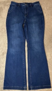 Duluth trading women’s boot cut dark wash denim size 8 - Picture 1 of 4