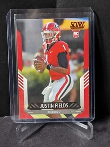 2021 Score Red #360 Justin Fields RC - Picture 1 of 2