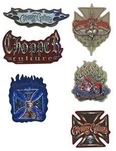 Chopper Culture Vending Machine Stickers - Complete Set of 15 - Picture 1 of 3