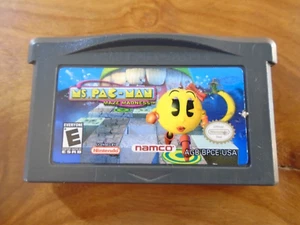 Ms Pac-Man Maze Madness Nintendo Game Boy Advance Game Only ~ Cleaned/Working - Picture 1 of 8