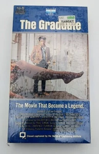 SEALED The Graduate VHS Tape Dustin Hoffman Nelson Entertainment 1987 Vintage - Imagen 1 de 2