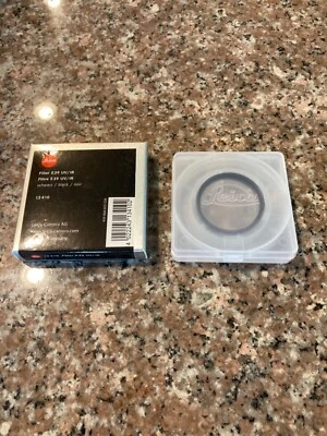 Leica Lens Filter UVa E39 13132 Black 39mm From GERMANY - Image 1 of 3