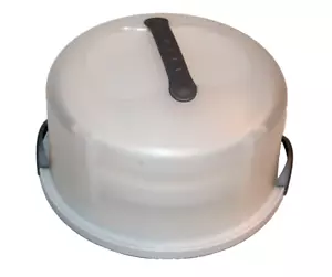 Soporte para cupcakes de plástico blanco Sterilite Tupperware Divide-A-Rack apilador para pasteles - Imagen 1 de 10