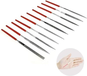 10Pcs Mini Diamond Needle File Set Craft Tool for Jewelry Stone Glass Carving - Picture 1 of 6