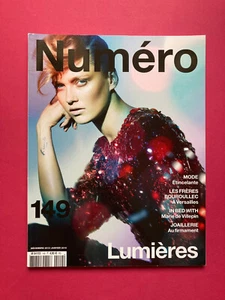 NUMERO Paris 149 décembre 2013 janvier 2014 revue magazine mode lumières presse - Picture 1 of 11