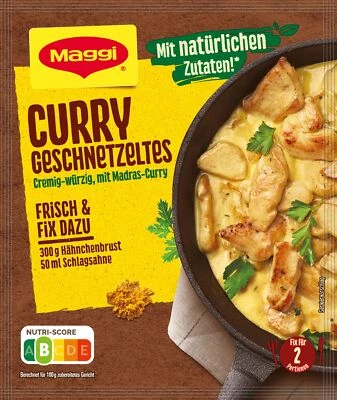 FERTIGSAUCEN Maggi fix&fresco curry tritato