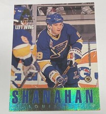 Brendan Shanahan Luc Robitaille 1993 Gold Leaf All Stars 9 Of 10