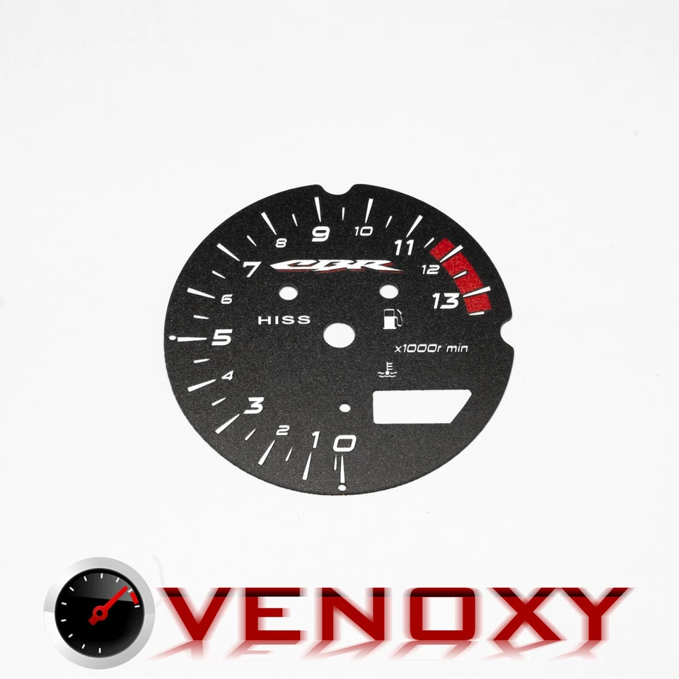 Honda CBR 900RR 954 SC50 KM/H Aftermarket Instrument Cluster Black Gauge Faces - Image 1 of 1