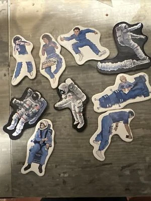 NASA Astronaut Puzzle Cardboard Vintage Assuming Puzzle Pieces ? - Image 1 of 4