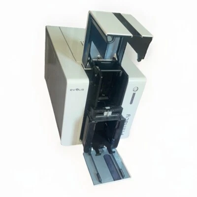 Evolis Primacy ID Card Thermal Printer Expert Badge Maker PM1H0000BS Blue - Image 1 of 4