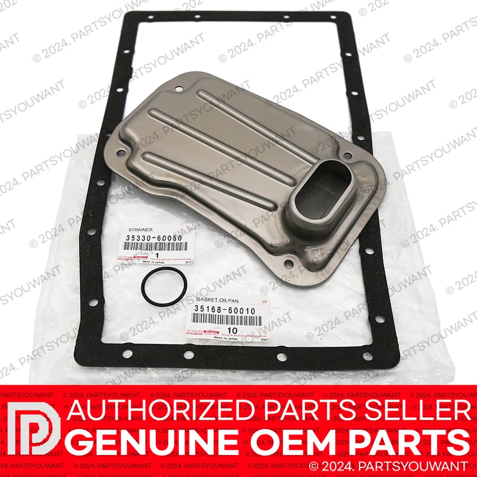 GENUINE Toyota Lexus 4.0 4.7 OEM Transmission Oil Strainer + Gakset + O-Ring SET - Image 1 of 4