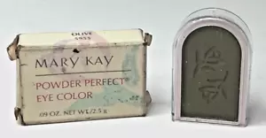 Mary Kay Powder Perfect Eye Color NOS Olive #5955 Net wt. 0.09oz. - Picture 1 of 4