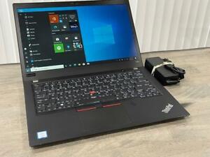 ^Lenovo ThinkPad T480s 14" 512GB SSD Intel Core i7 8th Gen 1.8GHz 16GBDDR4 Touch