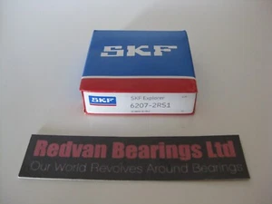 6207-2RS1 (Single Row Radial Bearing) SKF / RHP - Picture 1 of 3