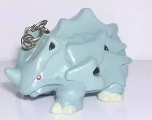 POKEMON RHYHORN (Rihorn, Rhinocorne) PORTACHIAVI ORIGINAL TAKARA TOMY PVC 2" - Foto 1 di 3