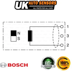 PASST FÜR 911 BOXSTER CAYMAN 2.7 3.2 3.4 3.6 3.8 BOSCH KURBELWELLENSENSOR - Bild 1 von 10