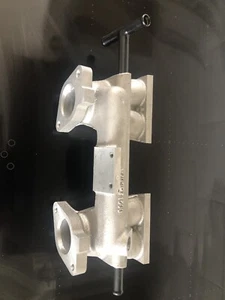 triumph spitfire 1500 inlet manifold 1 1/2 inch carbs new manifold - Picture 1 of 11