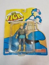 1994 Bandai The Tick Projectile Human Bullet Action Figure NIB Package Damage