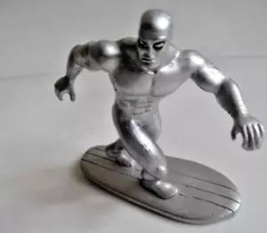 FIGURINE MARVEL : LE SURFER D'ARGENT SILVER SURFER-1990- Kirby - Imagen 1 de 3