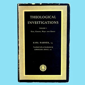 Karl Rahner- Theological Investigations Vol 1 (1961 1st Ed) HC DJ UK See Photos - Picture 1 of 7