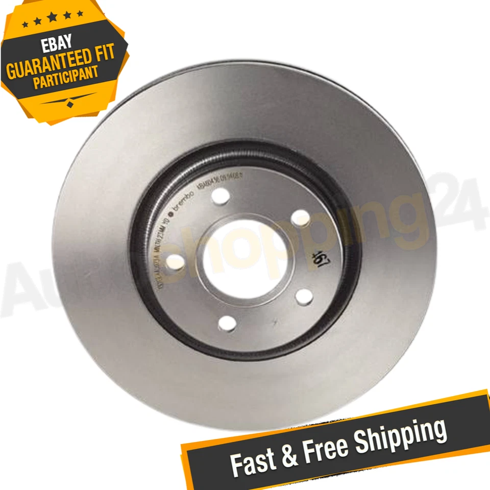 Rotor de freio a disco dianteiro Brembo 09.9468.11 300mm para 2008-2013 Volvo C30 - Imagem 1 de 4