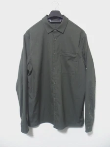 Lululemon Men's Olive Green Commission Button Up Shirt XL - Picture 1 of 8