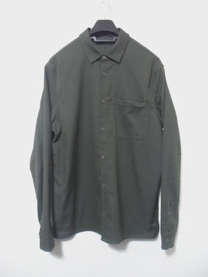 Lululemon Men's Olive Green Commission Button Up Shirt XL - Image 1 of 4